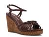 Vow Wedge Sandal Chocolate Brown view