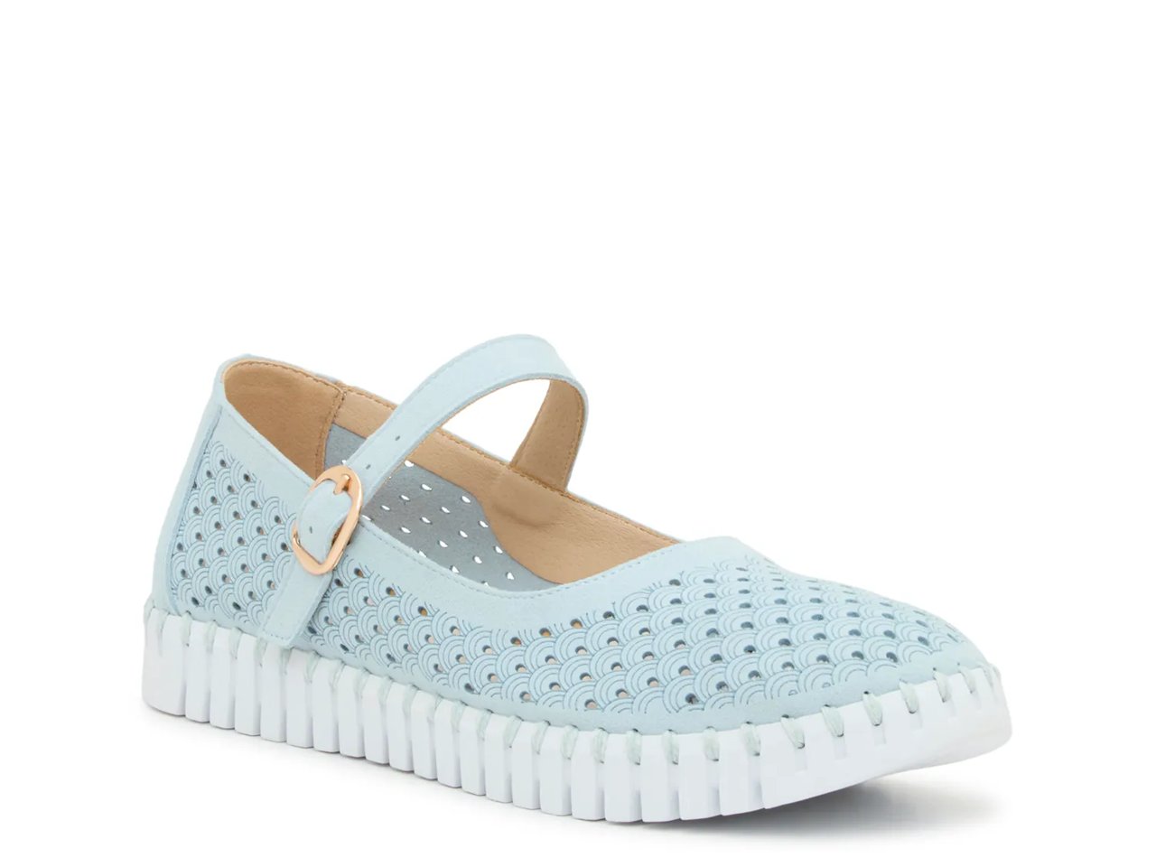 Tulip Mary Jane Flat