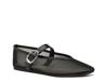 Vancee Mary Jane Flat Black Mesh view