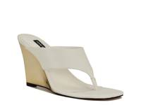 Presa Wedge Sandal White view
