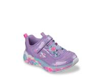 S-Lights: Eternal Heart Lights - Cozy Fit Loveable Sneaker - Kids' Purple view
