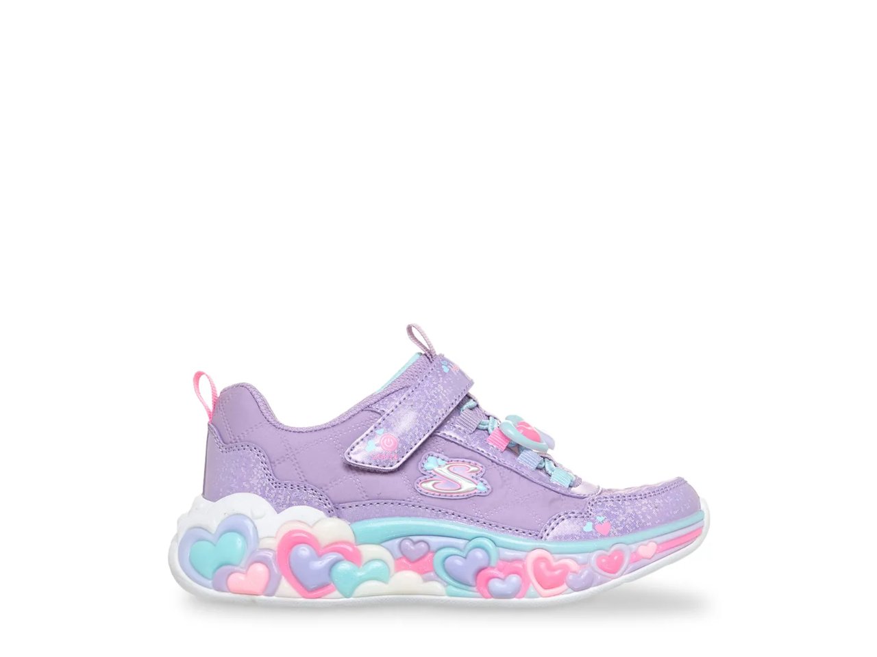 S-Lights: Eternal Heart Lights - Cozy Fit Loveable Sneaker - Kids'