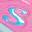 Slip-Ins: Hyper-Quest - Where's My Skechers? Charm Pop Slip-On Sneaker - Kids' Medium Pink view