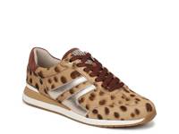 Lorena Sneaker Light Brown Leopard Print Leather/Calf Hair view