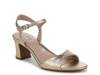 Nyla Sandal Champagne Metallic view