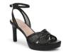 Adara Platform Sandal Black view