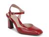 Frankie Pump Red Leather view