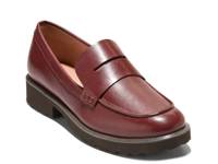Gwendolyn Penny Loafer Mahogany Leather view