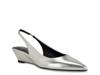 Mavalyn Wedge Pump Silver Leather view
