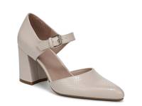 Pixie Pump Ivory Snake Print view