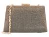 Bellaria Suede Clutch Bronze Metallic view