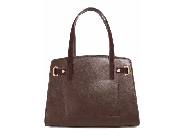 Dinidefine Suede Satchel