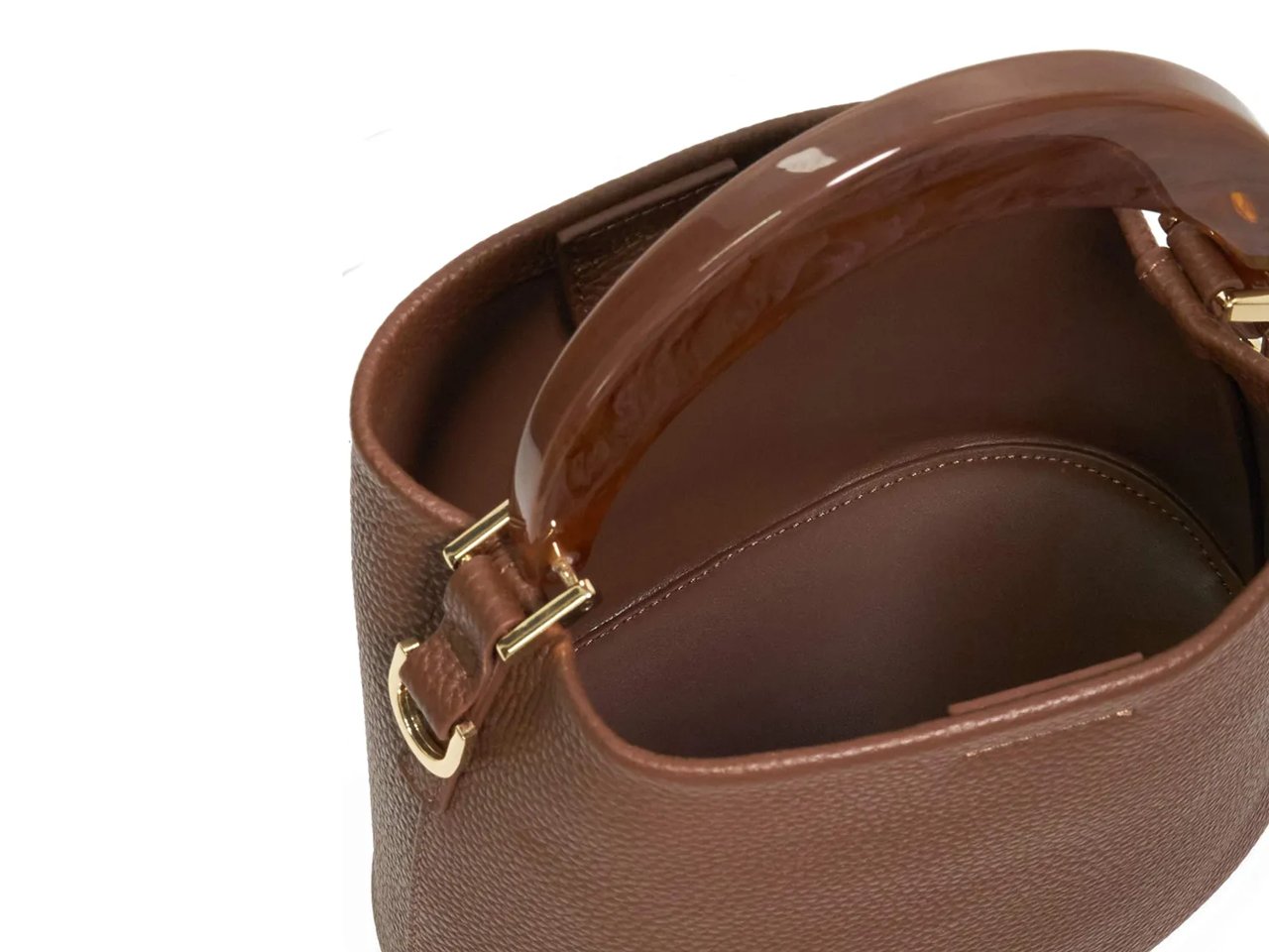 Dharla Leather Mini Satchel