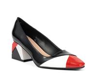 Sandy Pump Black/White/Red view