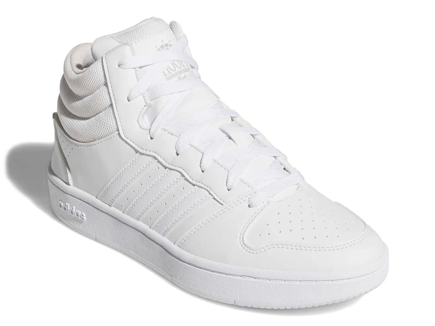 Adidas Hoops 4.0 Mid White Sneakers Men\'s 9.5 / Women\'s 10.5 Amazon.com | Adidas Unisex Hoops 4.0 Mid Shoes, Ftwr White  main image 4