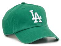 Los Angeles Dodgers Clean Up Baseball Cap Kelly Green view
