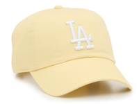 Los Angeles Dodgers Clean Up Baseball Cap Butter Yellow view