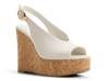 Tatianah Wedge Sandal Off White view