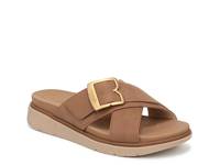 Piper Wedge Sandal Honey Brown view