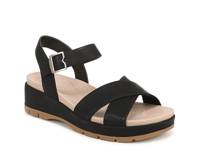 Free Love Platform Sandal Black view