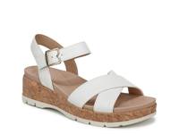 Free Love Platform Sandal White view