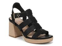 Makayla Platform Sandal Black view