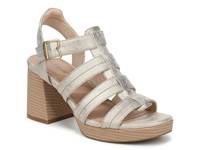 Makayla Platform Sandal Light Gold view