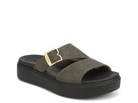Madison Cloud Platform Sandal Olive Green view