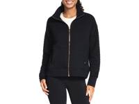 GO WALK Diamond Women's Cozy Fit Jacket Black view