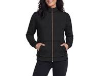 Cozy Fit Geo Sherpa Women's Jacket Black view
