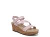 Lemonade Wedge Sandal - Kids' Pink view