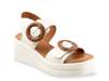Menorcas Wedge Sandal Bone White view