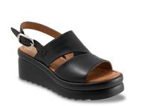 Mentas Wedge Sandal Black view