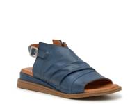 Cohen Wedge Sandal Blue view