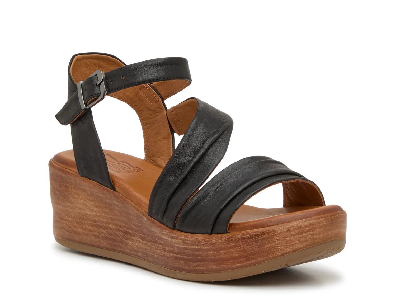 Miz Mooz Wynn Wedge Sandal - Free Shipping | DSW
