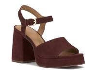 Delany Platform Sandal Dark Brown view