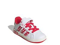 Minnie Mouse Grand Court Sneaker - Kids' White/Red view