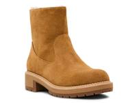 Nappa Waterproof Bootie Camel Suede view