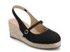 Asmyna Espadrille Wedge Sandal Black view