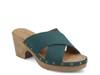 Silvana Platform Sandal Teal view