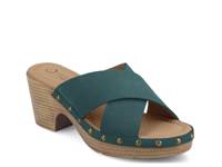 Silvana Platform Sandal Teal view