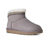 Ultra Mini Taslyn Bootie Grey Suede view
