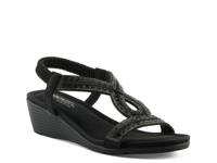Kaven Wedge Sandal Black view