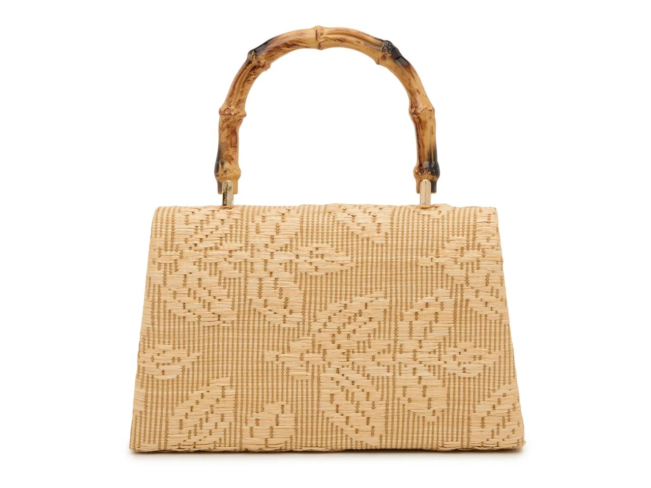 Bamboo Handle Satchel