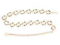 Organic Ring Women's Belt Gold Metallic view