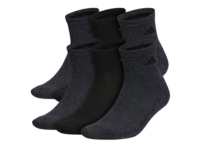 Athletic Cushioned Men's Quarter Socks - 6 Pack