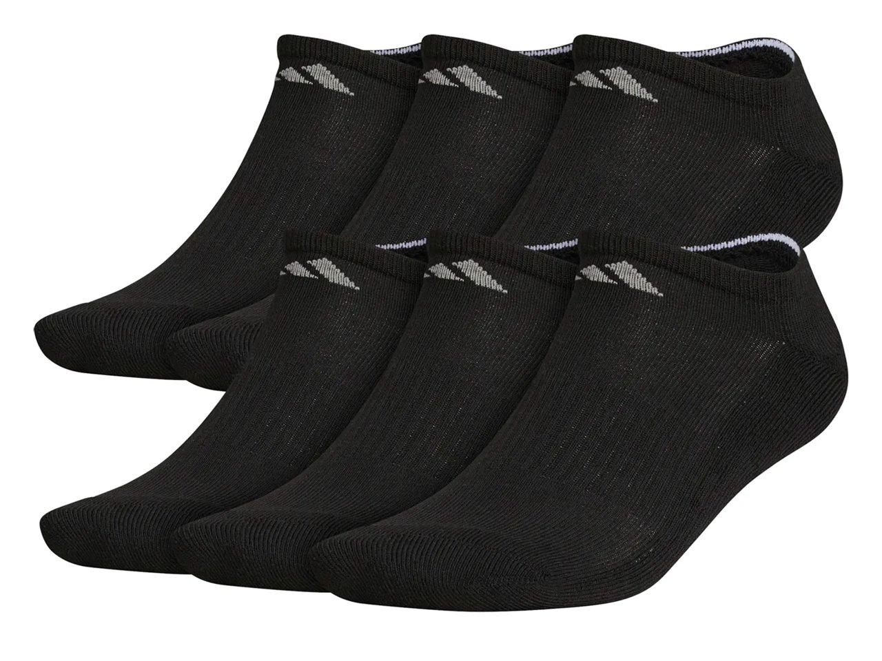 Athletic Cushioned Men's No Show Socks - 6 Pack