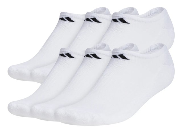 Athletic Cushioned Men's No Show Socks - 6 Pack