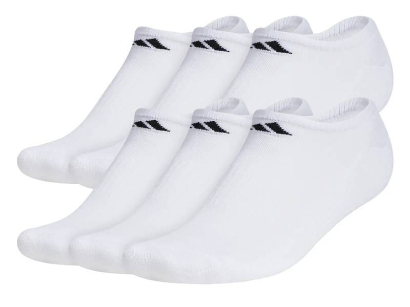 Athletic Cushioned Men's No Show Socks - 6 Pack