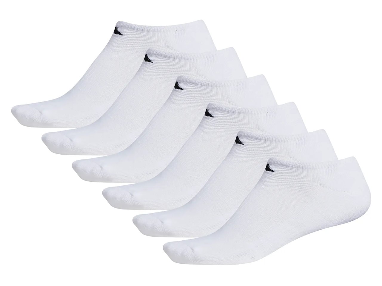 Athletic Cushioned Men's No Show Socks - 6 Pack